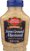 Dietz & Watson, Deli Compliments, Stone Ground Mustard, 9oz Bottle (Pack of 2)
