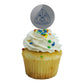 Mines Secondary Logo Cupcake Picks Toppers Decoration Set Of 6