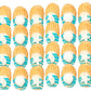 CakeSupplyShop 24pk Edible White Seashells & Starfish Sugar Decorations for Cakes, Cupcakes, & Cake Pops - 49 Piece Set