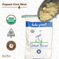 Great River Organic Milling, Specialty Flour, Corn Meal, Stone Ground, Organic, Non-GMO, 25-Pounds (Pack of 1)