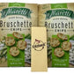 All Natural Bruschette Bruschetta Vegan Cracker Bruschettini Chips 4 PACK (5oz, Sour Cream And Onion)