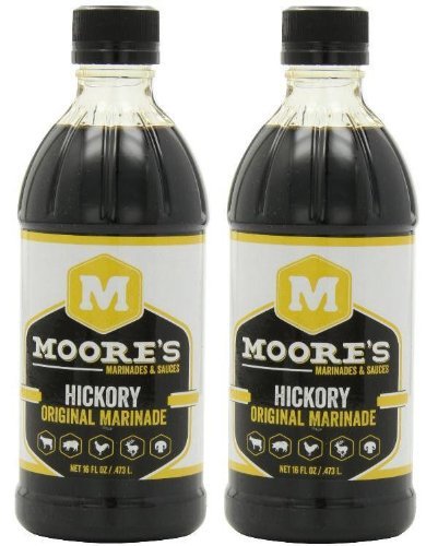 Moores Hickory Original Marinade 16 Fl Oz (Pack Of 2)