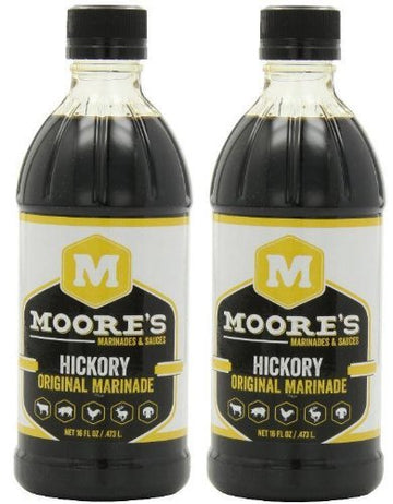 Moores Hickory Original Marinade 16 Fl Oz (Pack Of 2)