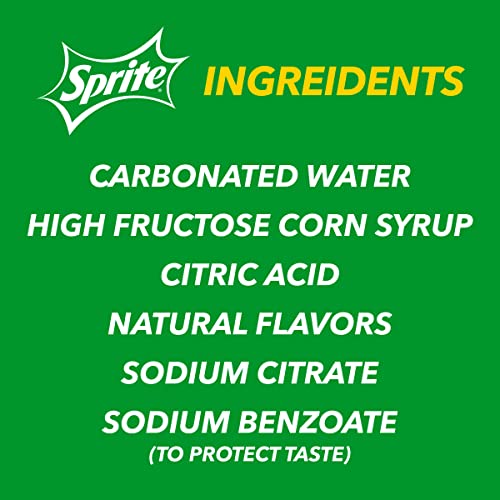 Sprite Lemon Lime Soda Soft Drinks, 12 Fl Oz, 12 Pack