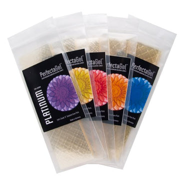 Perfectagel Gelatin Sheet Assortment - 100 Sheets (Bundle With 5 Items)