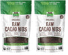 Now Foods, Organic Raw Cacao Nibs, Rich, Pure Cacao Bean Bits, Dark Chocolate Flavor, Certified Non-Gmo 8-Ounce (Packaging May V