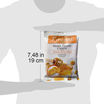 Serra Hard Filled Candy With Honey From Italy, 3.52 Ounce (Pack Of 12)