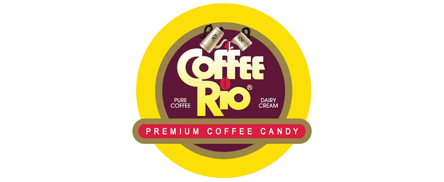Adams & Brooks Coffee Rio Coffee Candy Bulk Candy 3 Pound Bag - Individually Wrapped Coffee Candies (Caffe Latte)