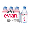 evian Natural Spring Water, Bottled Natural Spring Water, Water Bottles, Naturally Filtered Spring Water in Mini-Sized Bottles, 