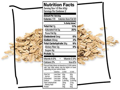 Bobo'S Coconut Almond Chocolate Chip Oat Bar, 3 Ounce - 48 Per Case.