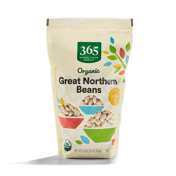 365 By Whole Foods Market, Beans Great Northern Organic, 16 Ounce