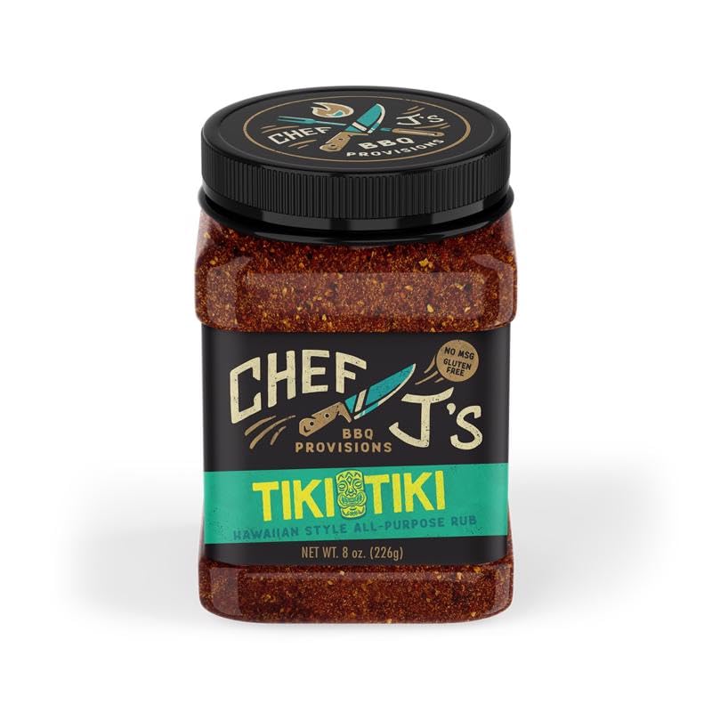 Bbq Rub Tiki Tiki 8Oz (Pack Of 1)