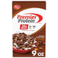 Post Premier Protein Chocolate Almond Cereal, Chocolatey Protein Cereal Flakes With Sliced Almonds, Contains 20G Of Protein Per Serving, 9 Oz Box
