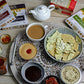 Pride Of India - Assorted Papadum Lentil Crisps - Plain, Salty & Spicy - Pack of 6 (2 Boxes per Flavor) - 6 * 3.53oz (100gm) per