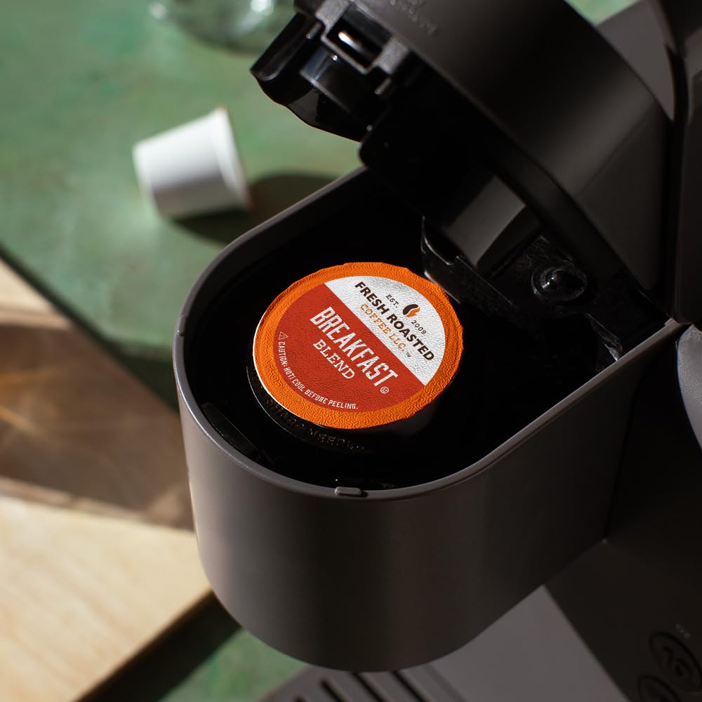 Fresh Roasted Coffee, Breakfast Blend, Light Roast, Kosher, K-Cup Compatible, 72 Pods