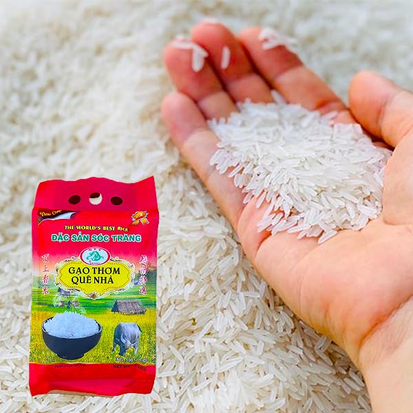 St25 Vietnam Fragrant Rice (GO Thom Qu Nh) - 10 Lb - C SN S  C Trang - The World'S Best Rice