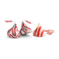 HERSHEY'S KISSES Candy Cane Flavored, 34.88 oz Bulk Bag, Red Christmas Candy