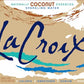 La Croix Sparkling Water, Coconut, 12 Fl Oz (Pack Of 12)