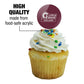 University Of Arkansas At Little Rock Primary Logo Cupcake Picks Toppers Decoration Set Of 6