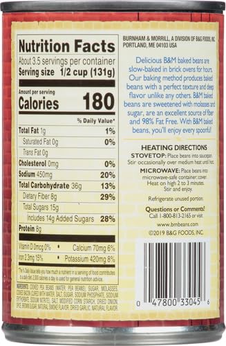 BM Baked Beans, Bacon  Onion, 16 Ounce (Pack of 12)