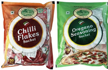 Nature Smith Sachet Oregano Seasoning & Chilli Flakes Combo, 1 Count