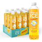 Sparkling Ice Starburst Lemon, Zero Sugar Flavored Sparkling Water, With Vitamins And Antioxidants, Low Calorie Beverage, 17 Fl Oz Bottles (Pack Of 12)