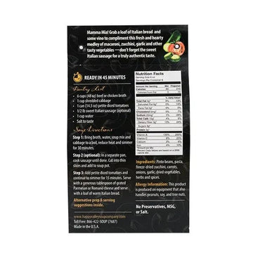 Happy Valley Soup Company - Tuscan Minestrone - Dry Mix - Serves 8