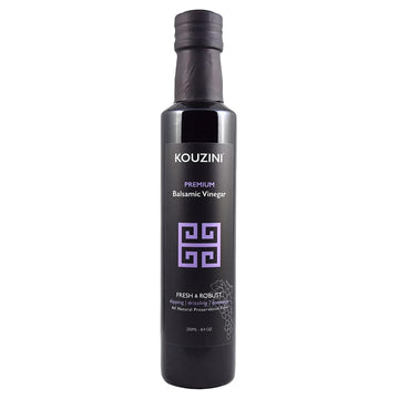 Kouzini Ultra Premium Balsamic Vinegar, Aged Balsamic Vinegars from Modena, Italy, Premium, Smooth & Full-Bodied Flavor, 250ml B