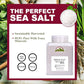 Himalayan Chef Coarse Grain Sea Salt - Non-GMO, Kosher, 5 lb Jar (80 Ounce)