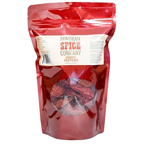 Sonoran Spice Ghost Peppers - Oven Dried, 2 Ounce (Pack of 1)