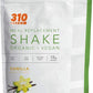 310 Nutrition Vegan Organic Plant Protein Powder - 0g Sugar, Meal Replacement Shake, 14 Servings, Organic Vanilla, 0.51 Ounce (Pack of 28)