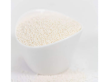 SweetGourmet White Nonpareils | Bulk Party Desserts Decorations | 1 Pound