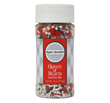 Mystic Sprinkles Wonderland Sprinkle Mixes (Queen Of Hearts 2.8Oz)