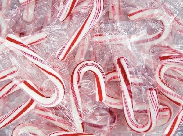 Mini Candy Canes Peppermint, Red and White, Individually Wrapped, 2 Inches each (100 Count)