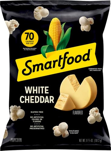 Smartfood Popcorn, White Cheddar, 6.75 Oz Bag