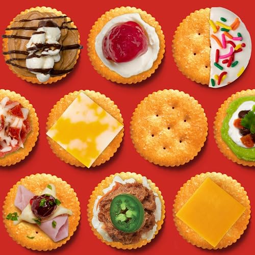 RITZ Original Crackers, Snacks for Kids and Adults, Bulk Lunch Snacks, 12- 3.4 oz. Boxes