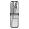 Portable Toothbrush Cup 8 In 1 Wash Set Storage Case, Toothbrush & Toothpaste Shower Gel Shampoo Comb Travel Kits Toiletry Sub (Gray)