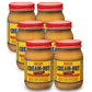 Cream-Nut Natural Smooth Peanut Butter - 17 Ounce Jars (Pack of 6)
