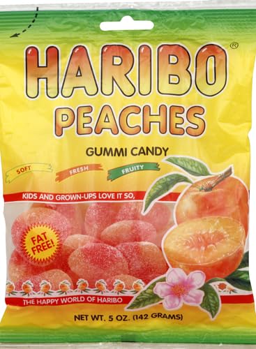 Haribo, Peaches, 5 Oz