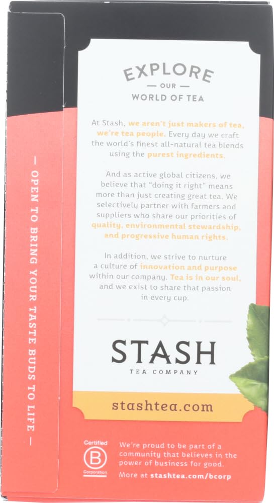Stash Tea Peach Tea, 20 ct, 2 pk