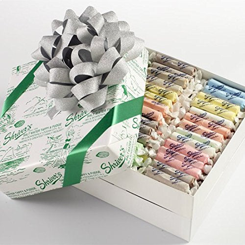 Shrivers Salt Water Taffy Assorted Flavors, 2 lb Traditional & Special Assortment