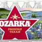 Ozarka Texas Spring Water Bottles, 24 Pack - Still Drinking Water with Naturally Balanced Minerals for a Crisp Clean Taste - 16.