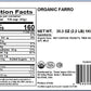 Yupik Organic Farro, 2.2 Lb, Non-Gmo, Vegan, Kosher