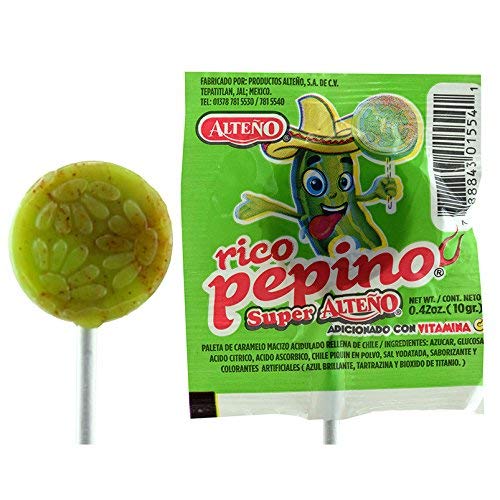 Alteno Super Pepino (Cucumber) With Chili Lollipop (40Piece)-Set Of 2