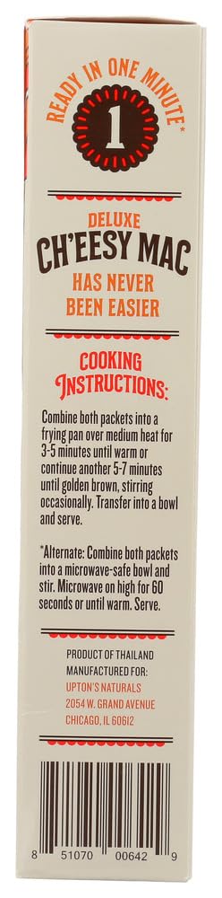 Upton’S Naturals Cheesy Mac - 10.05 Oz Boxes (Pack Of 6)