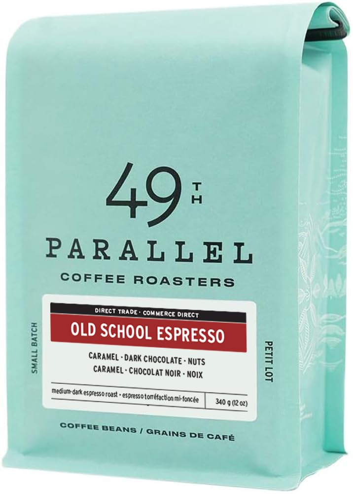 49th Parallel Coffee Roasters Old School Espresso, 340 GR