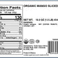 Yupik Organic Sliced Mango, 1 lb (16 oz), Pack of 6, Non-GMO, Vegan, Gluten-Free, Kosher, Tropical Dried Fruits, Thin Mango Slic