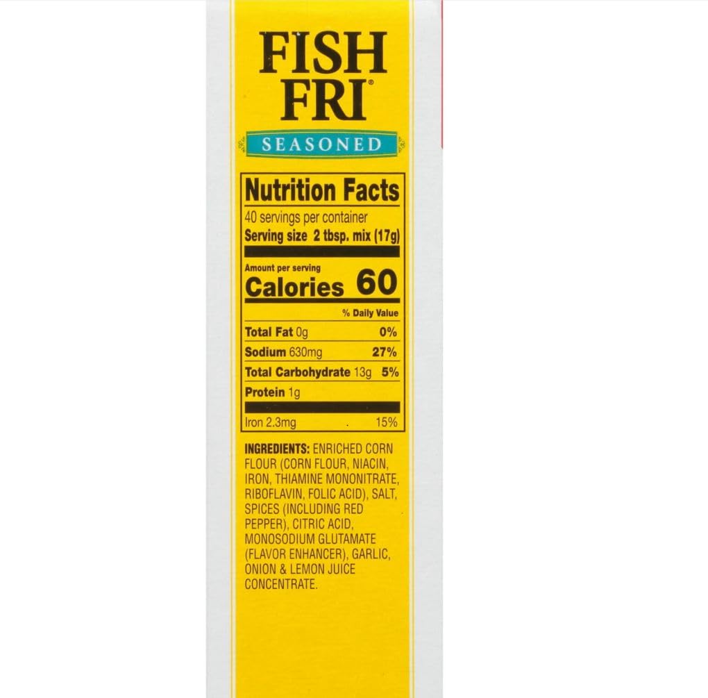 Zatarain'S Seasoned Fish Fri Seafood Breading Mix, 24 Oz