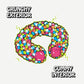 Rotten Sour Gummy Cruncheez - Low Sugar, Low Calorie, 5G Gut-Friendly Prebiotic Fiber, Gluten Free Candy, No Artificial Dyes - 5