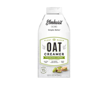 Elmhurst Pistachio Creme Oat Creamer, 16 Fz